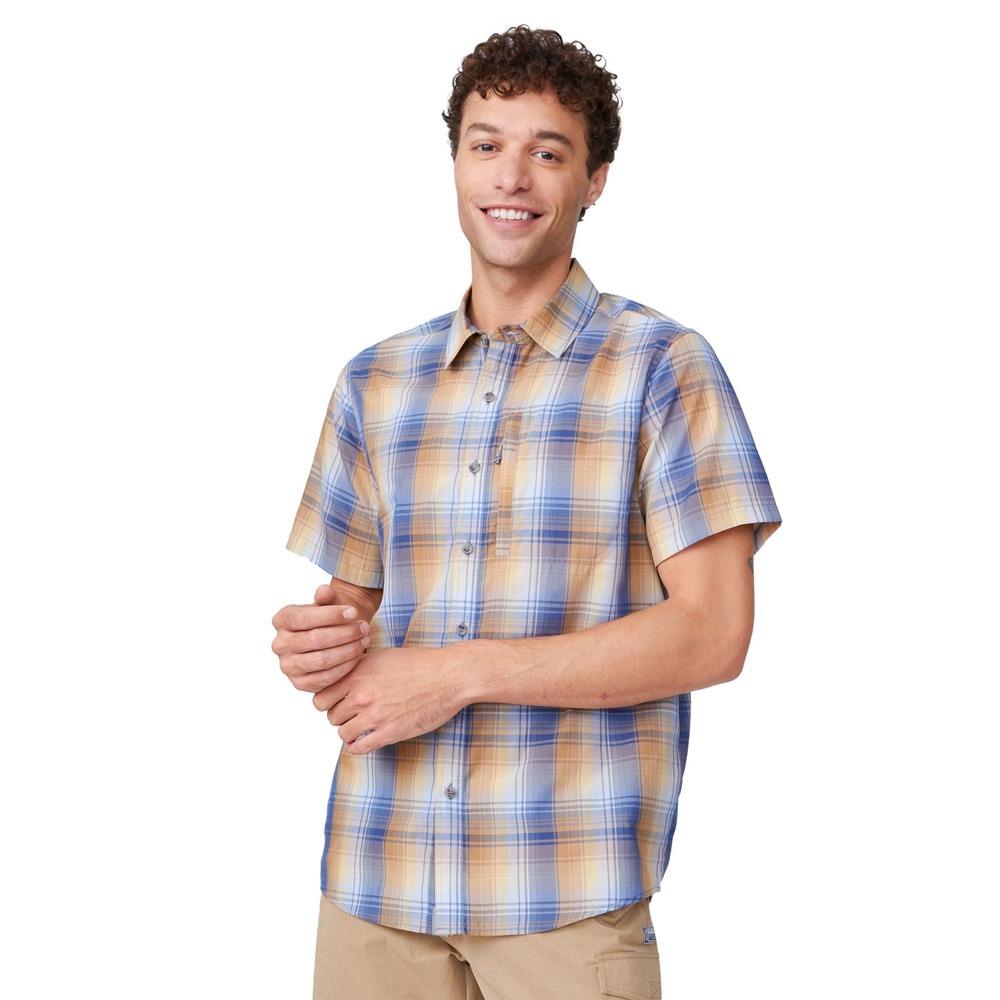 Free Country Excursion Poplin Shirt Size XL Cider